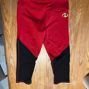 Incredibles Red and Black women’s Leggings